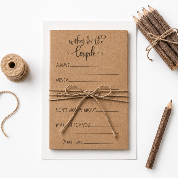 Wishes for the Couple - Bridal Shower Activity