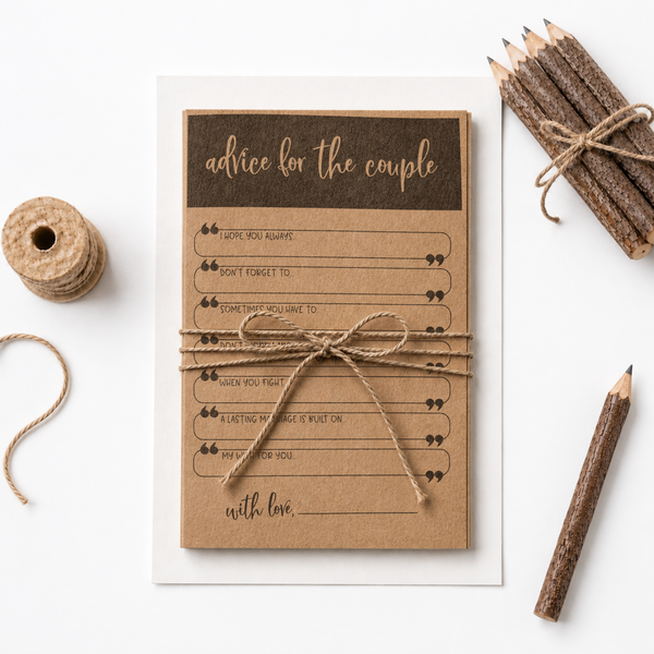 Advice for the Couple Bridal Shower Activity
