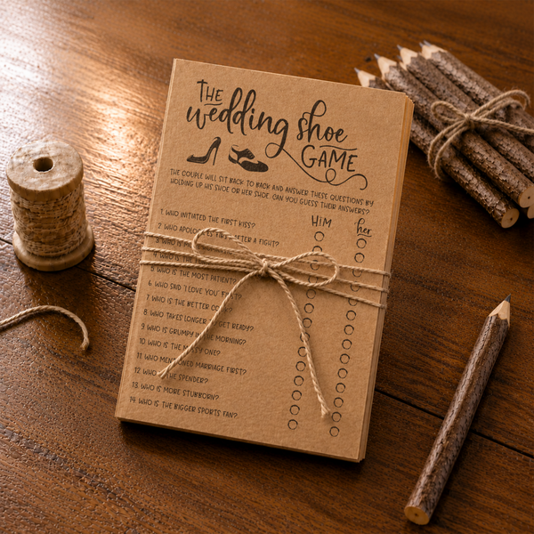 The Wedding Shoe Bridal Shower Game
