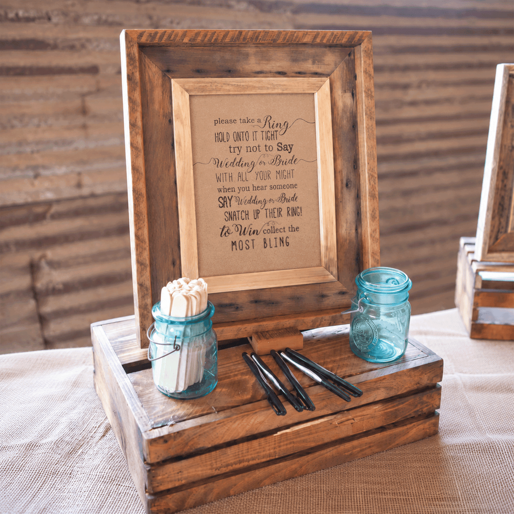 Please Take A Ring Bridal Shower Sign