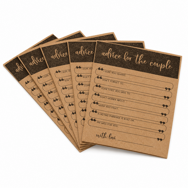 Advice for the Couple Bridal Shower Activity