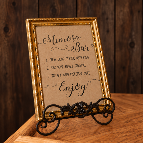 Mimosa Bar Bridal Shower Sign