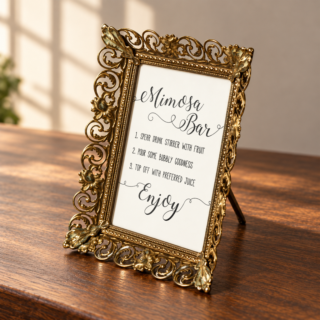 Mimosa Bar Bridal Shower Sign