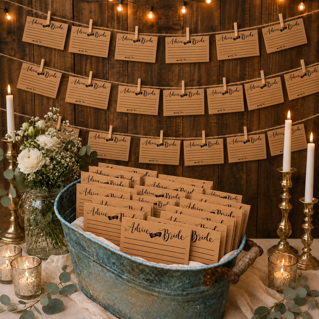 Advice for the Bride Bridal Shower Activity