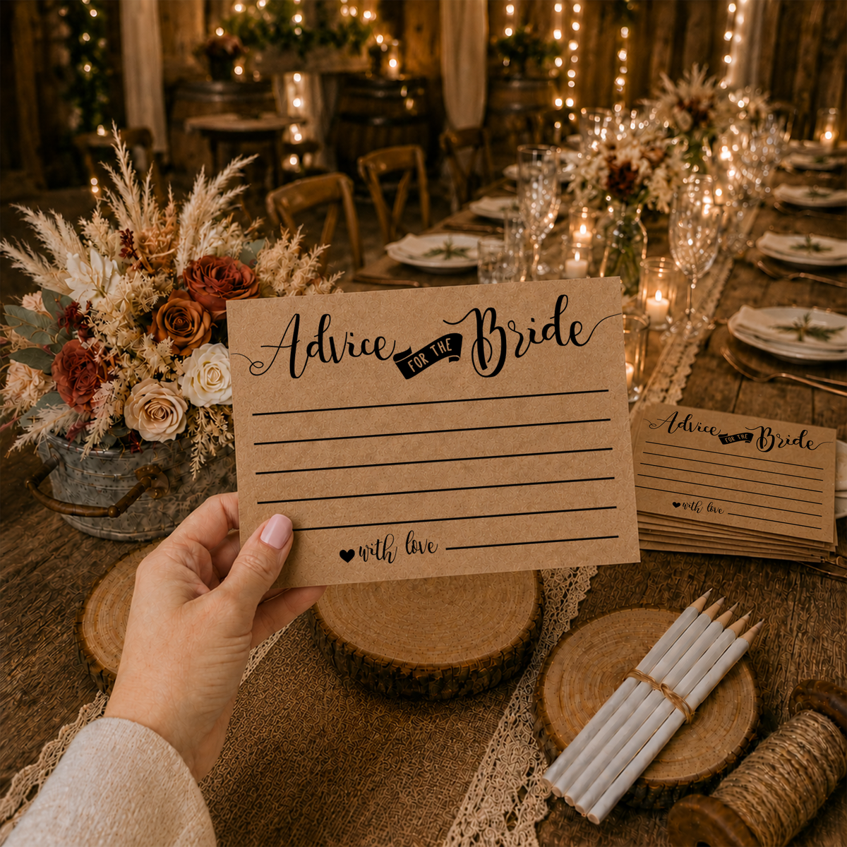 Advice for the Bride Bridal Shower Activity