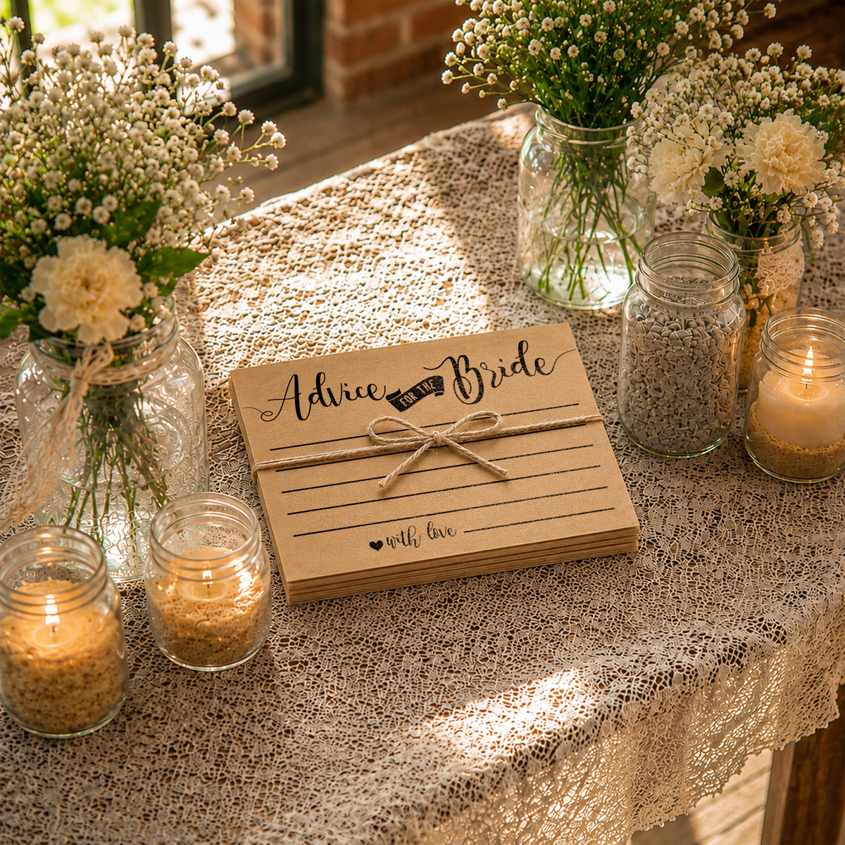 Advice for the Bride Bridal Shower Activity