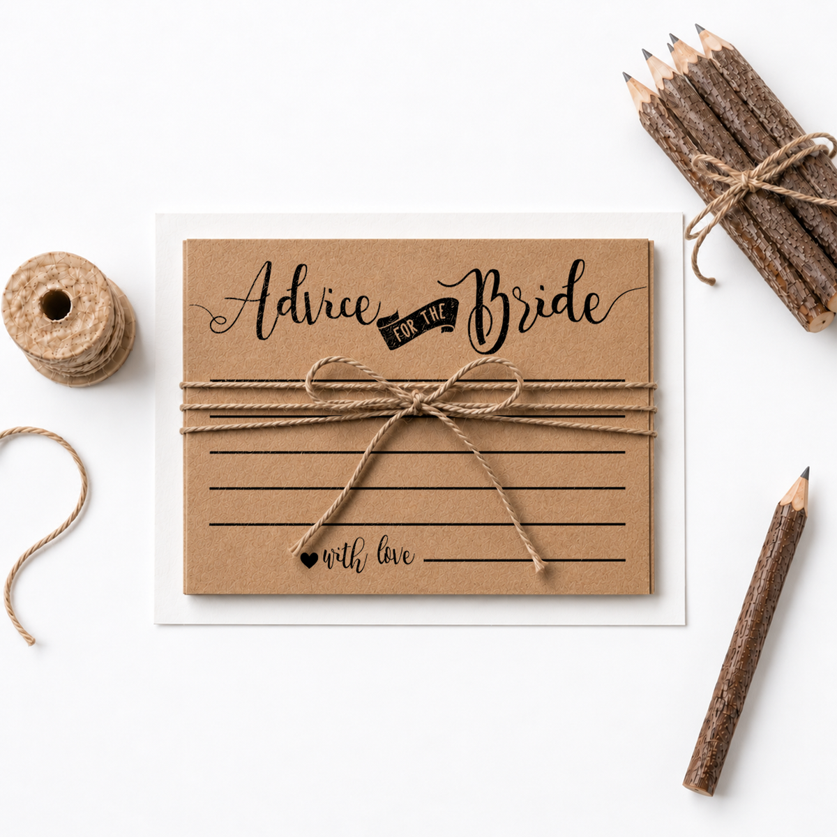 Advice for the Bride Bridal Shower Activity