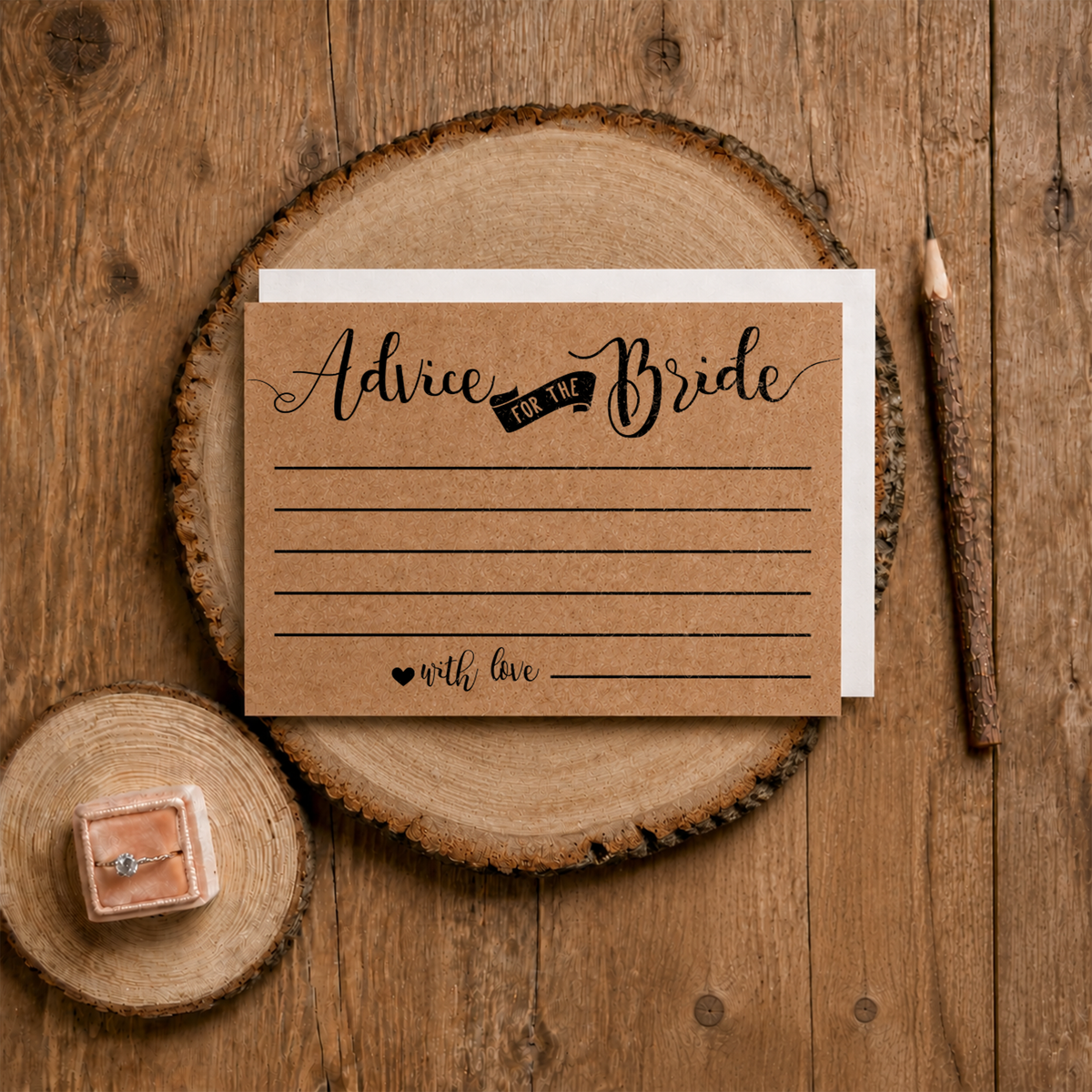 Advice for the Bride Bridal Shower Activity