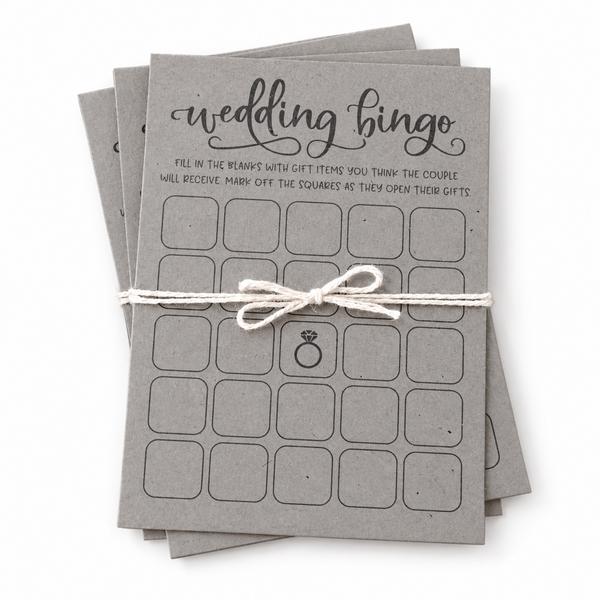 Wedding Bingo - Wedding Shower Game