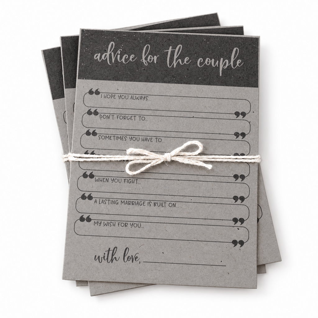 Advice for the Couple Bridal Shower Activity