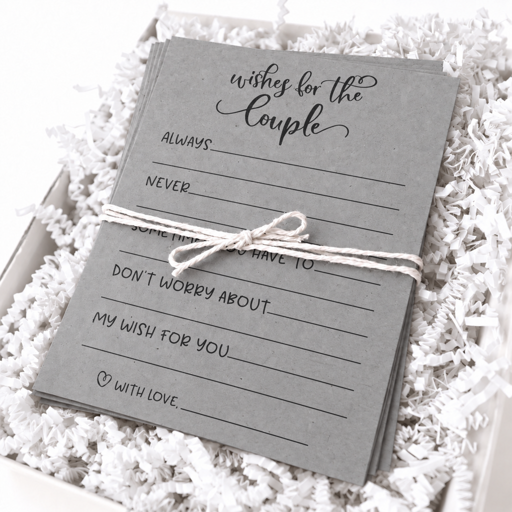 Wishes for the Couple - Bridal Shower Activity