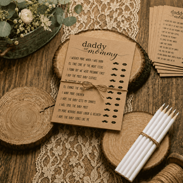 Daddy Or Mommy Baby Shower Game