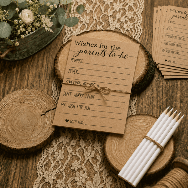 Wishes for the Parents-to-be Baby Shower Activity