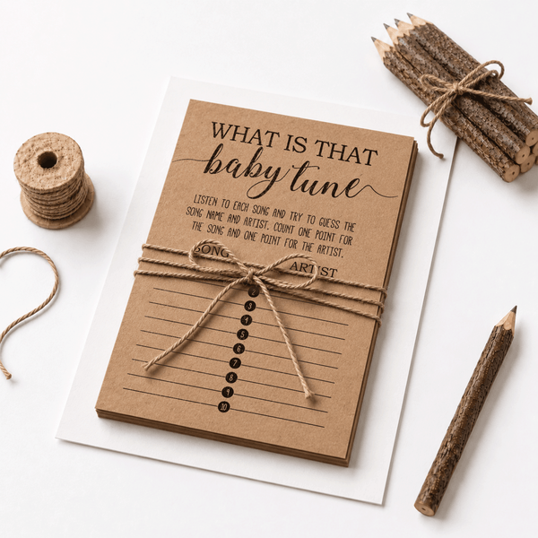 Name That Baby Tune Baby Shower Game
