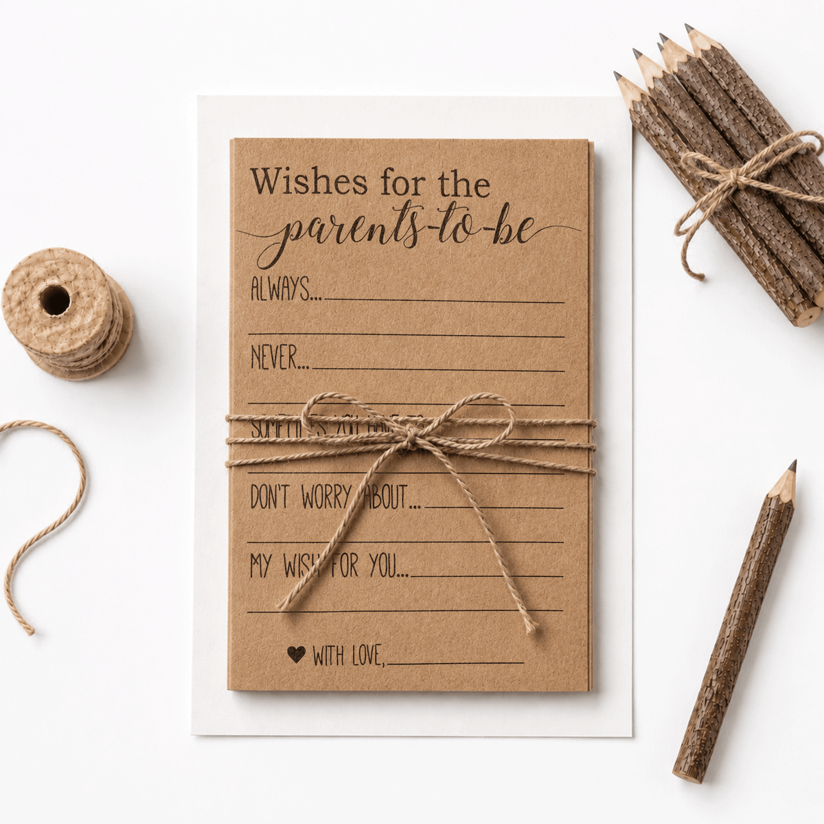 Wishes for the Parents-to-be Baby Shower Activity
