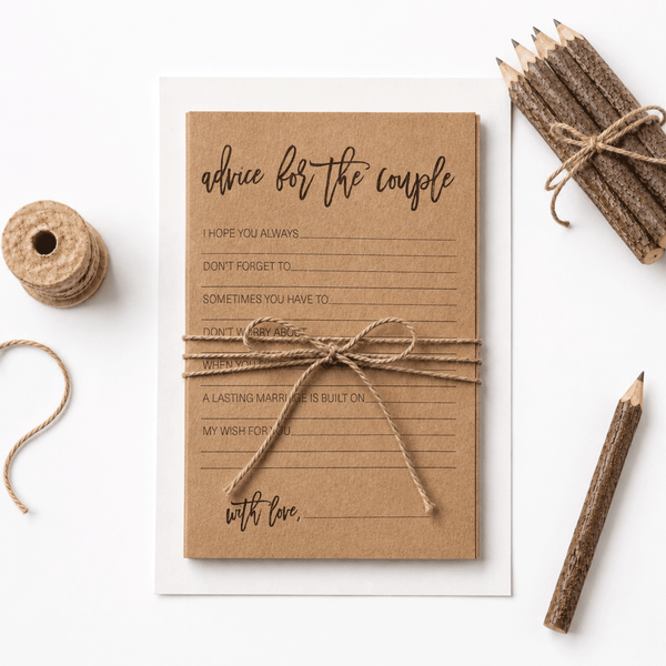 Advice for the Couple Bridal Shower Activity