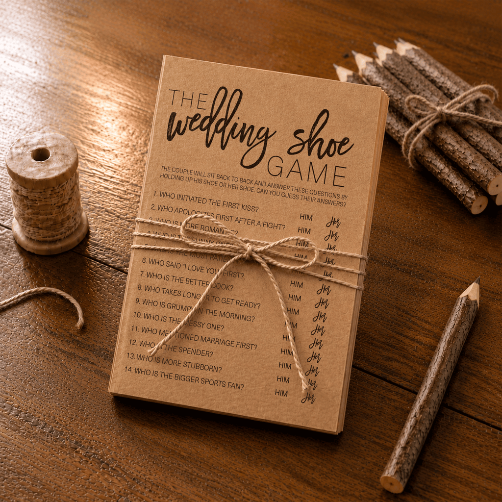 Wedding Shoe Bridal Shower Game