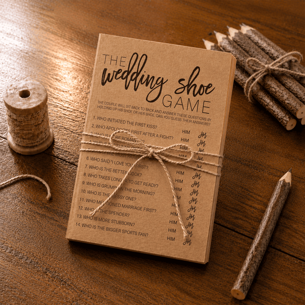 Wedding Shoe Bridal Shower Game