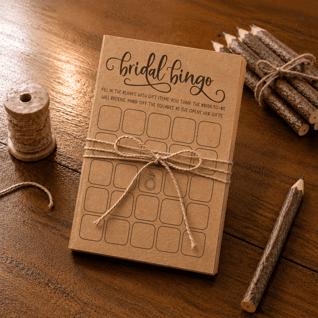 Bridal Bingo Bridal Shower Game