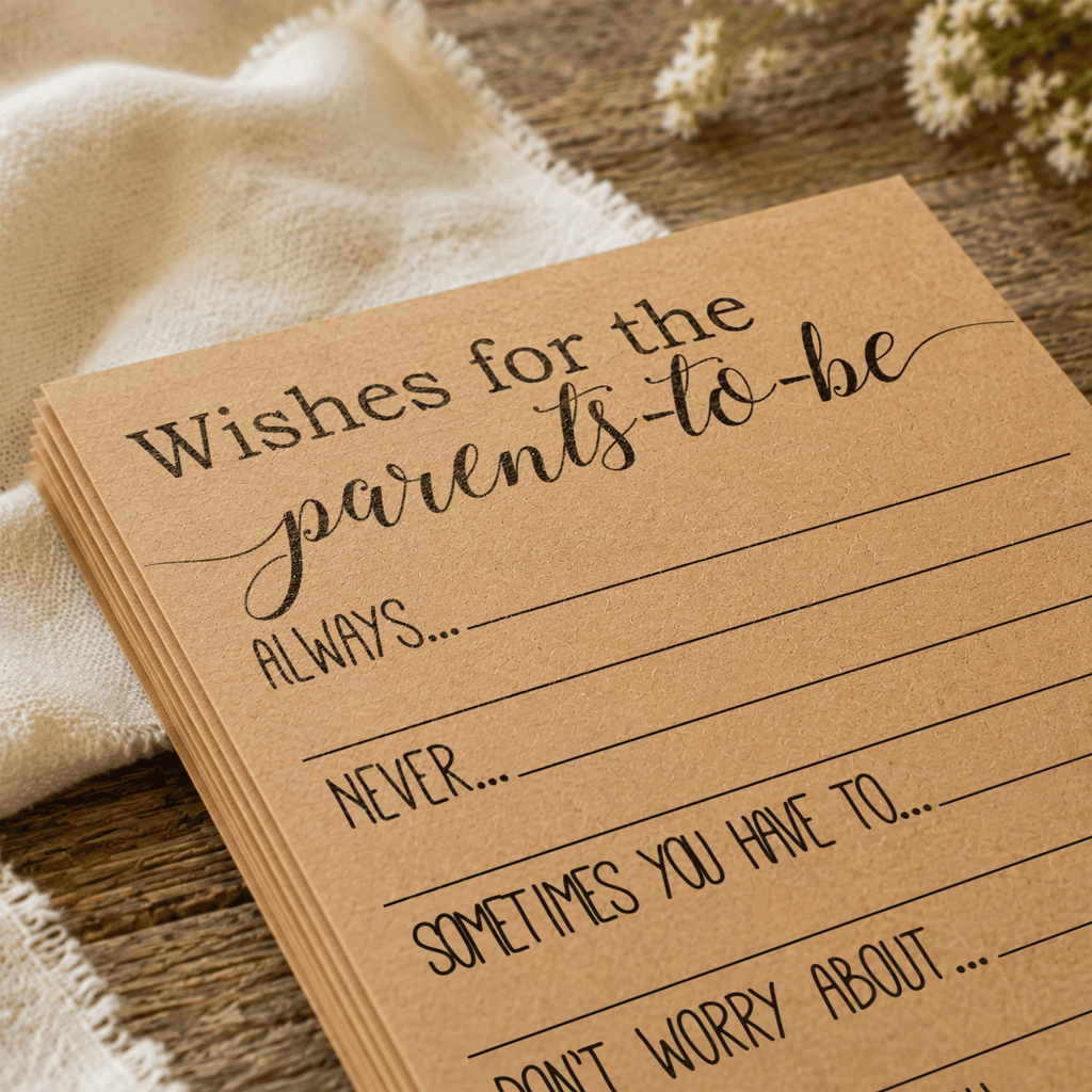 Wishes for the Parents-to-be Baby Shower Activity
