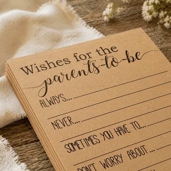 Wishes for the Parents-to-be Baby Shower Activity
