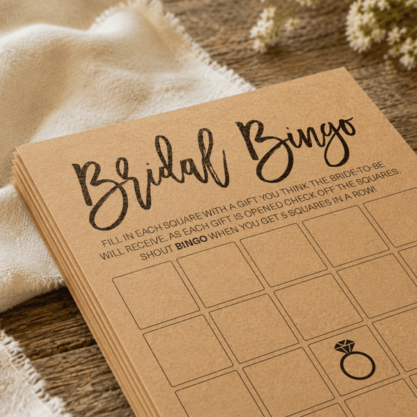 Bridal Bingo Bridal Shower Game