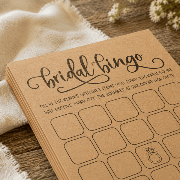 Bridal Bingo Bridal Shower Game