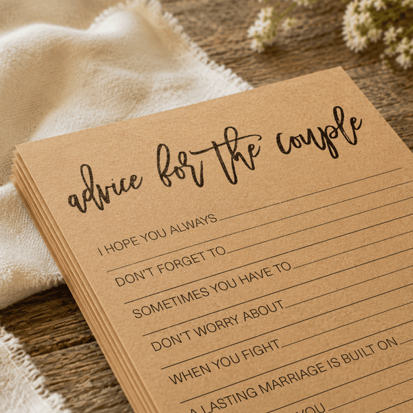 Advice for the Couple Bridal Shower Activity