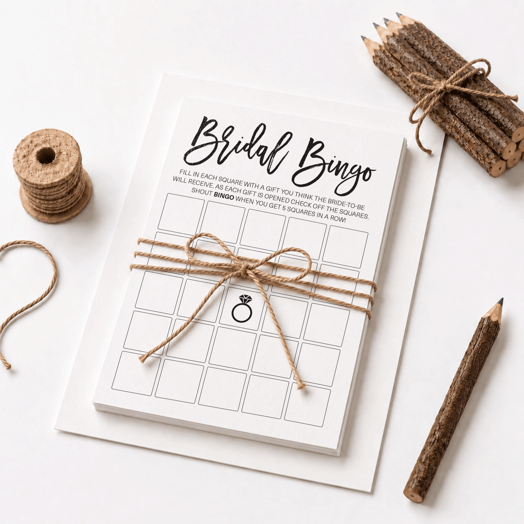 Bridal Bingo Bridal Shower Game