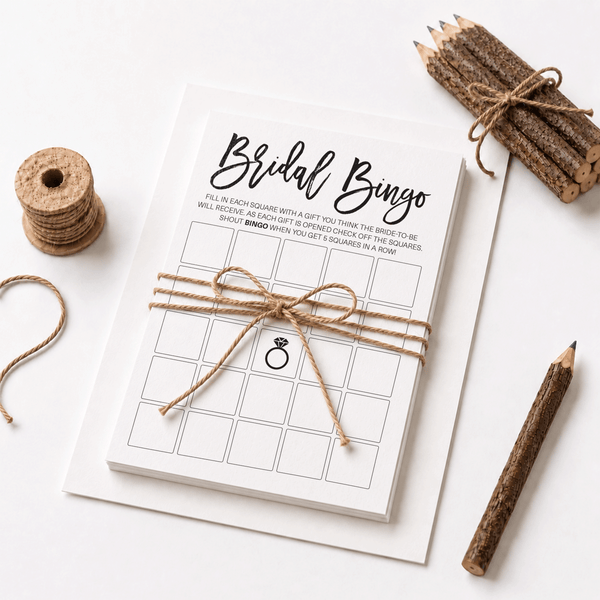 Bridal Bingo Bridal Shower Game
