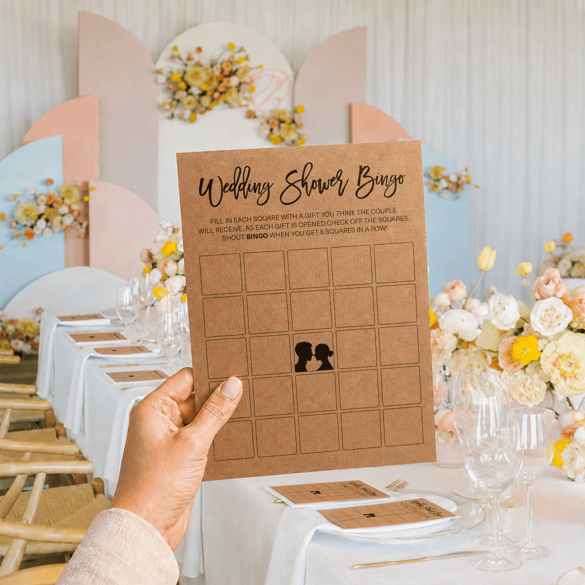 Wedding Shower Bingo - Wedding Shower Game