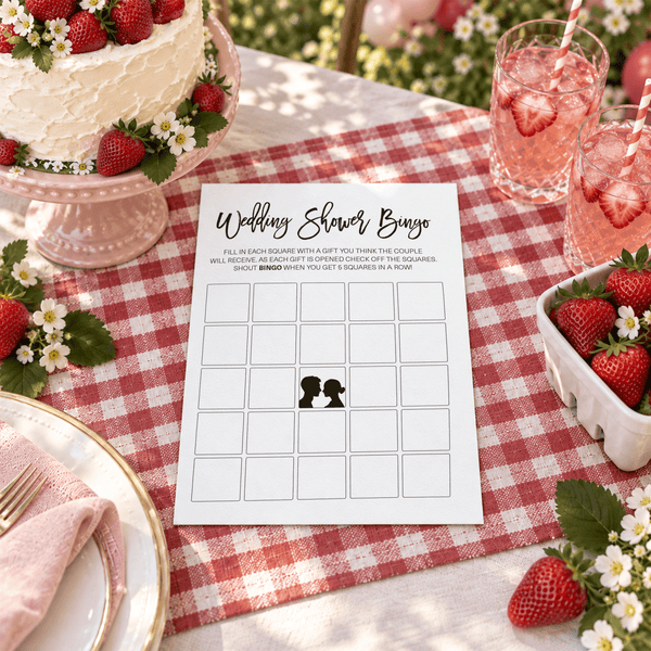 Wedding Shower Bingo - Wedding Shower Game