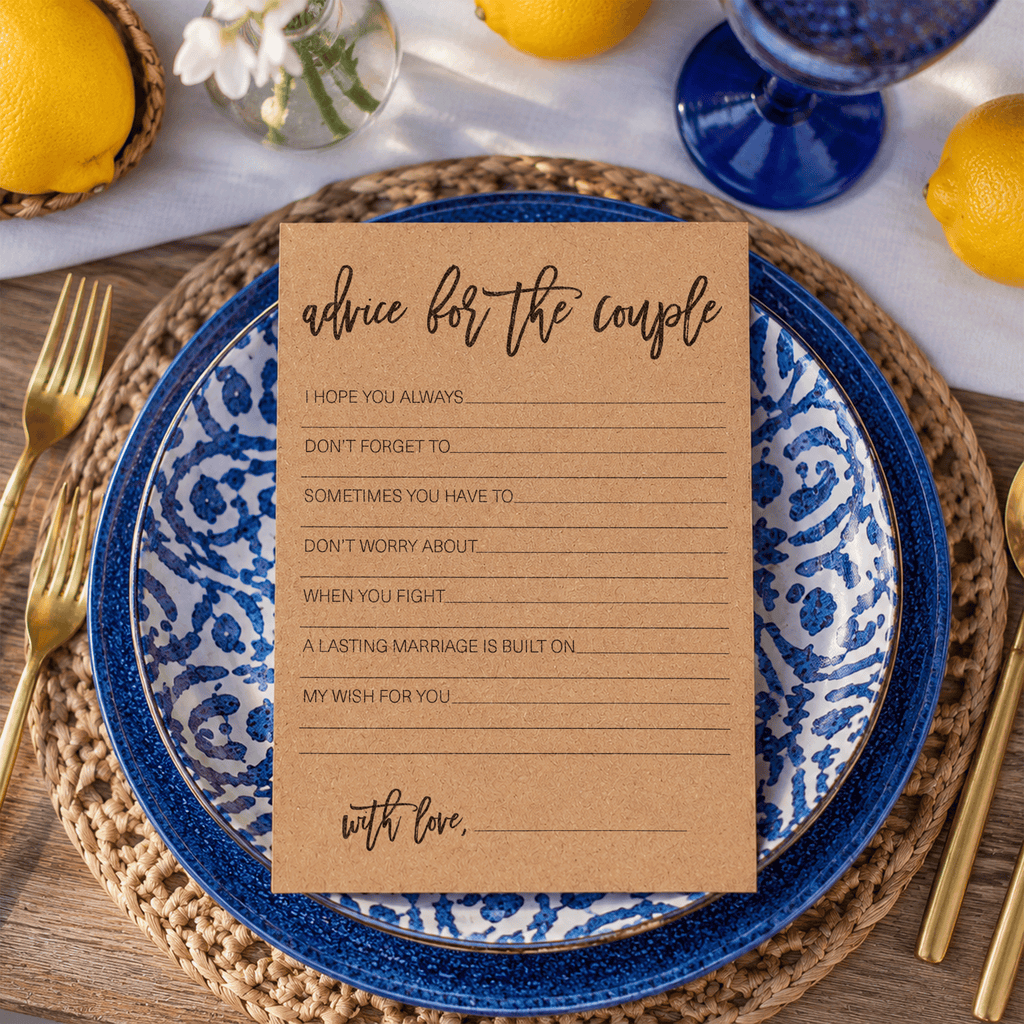 Advice for the Couple Bridal Shower Activity