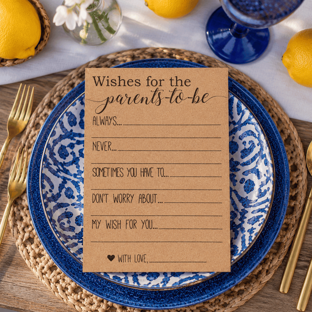 Wishes for the Parents-to-be Baby Shower Activity
