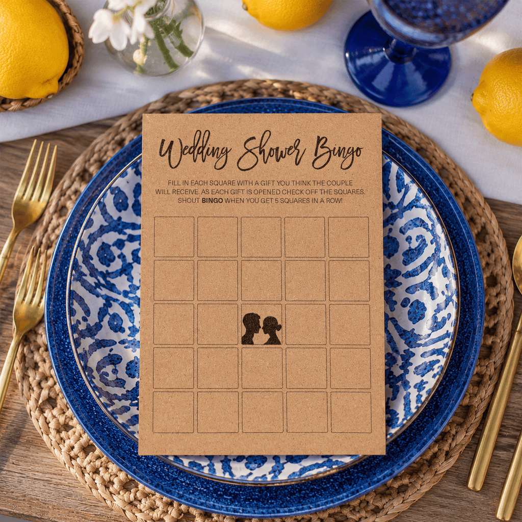 Wedding Shower Bingo - Wedding Shower Game