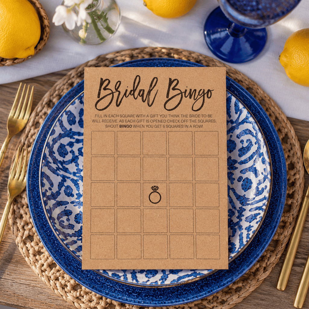 Bridal Bingo Bridal Shower Game