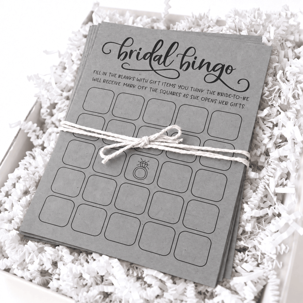 Bridal Bingo Bridal Shower Game