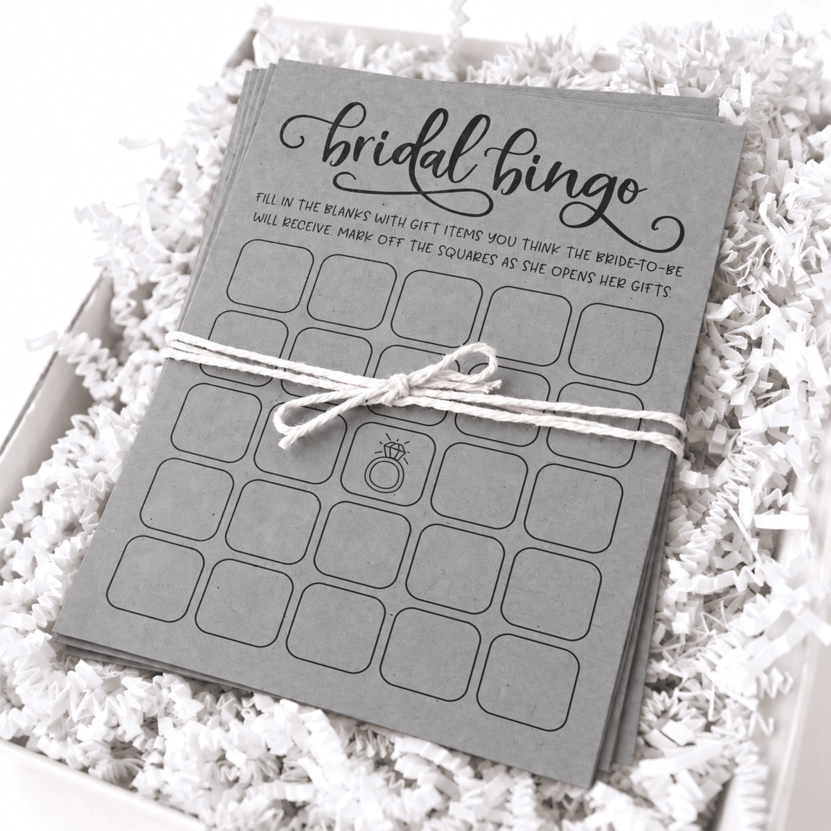Bridal Bingo Bridal Shower Game