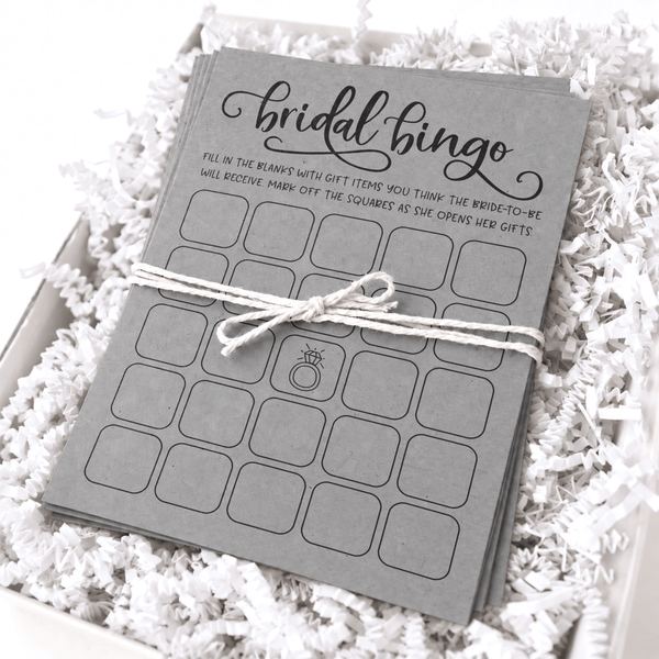 Bridal Bingo Bridal Shower Game