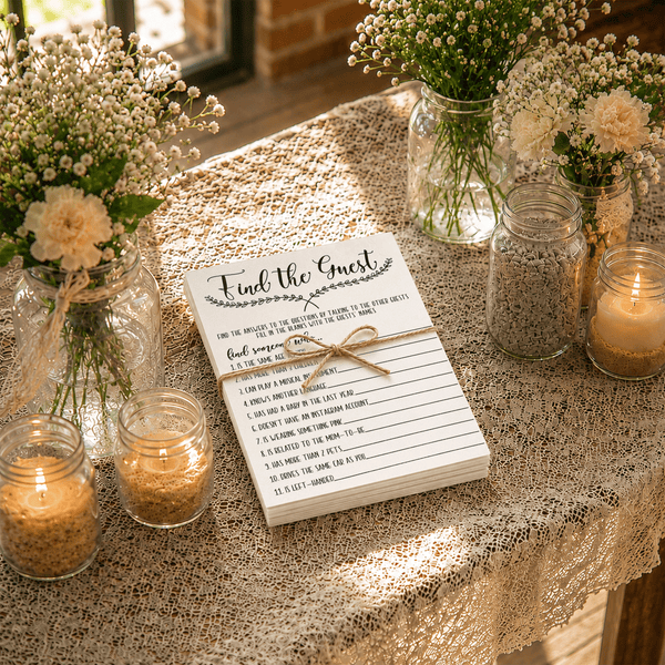 Find The Guest Baby Shower Game