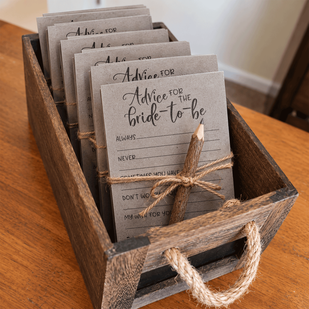 Advice for the Bride Bridal Shower Activity
