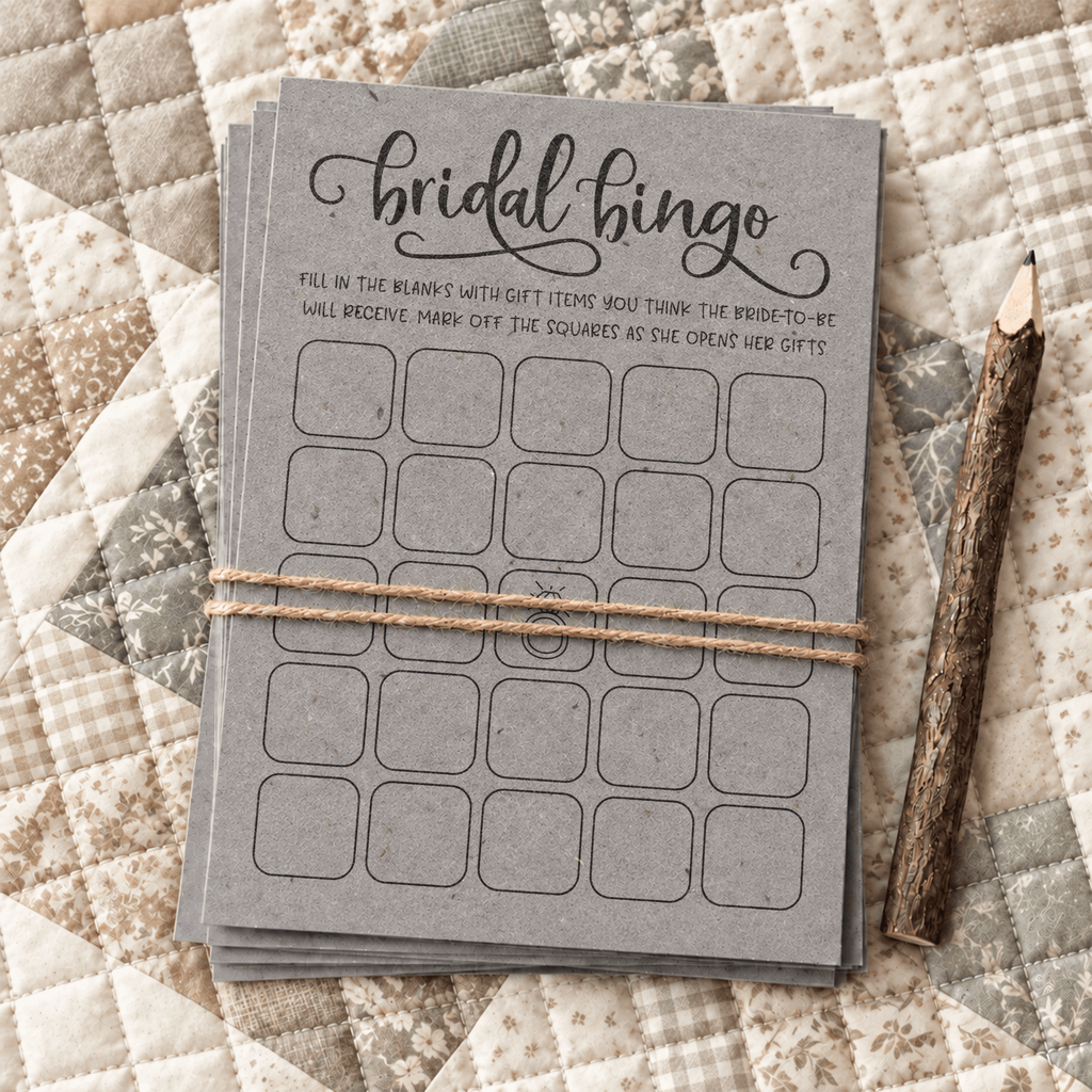 Bridal Bingo Bridal Shower Game