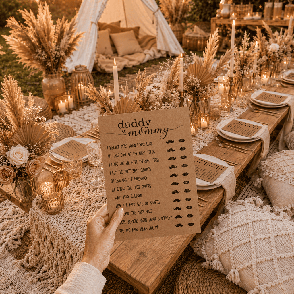 Daddy Or Mommy Baby Shower Game
