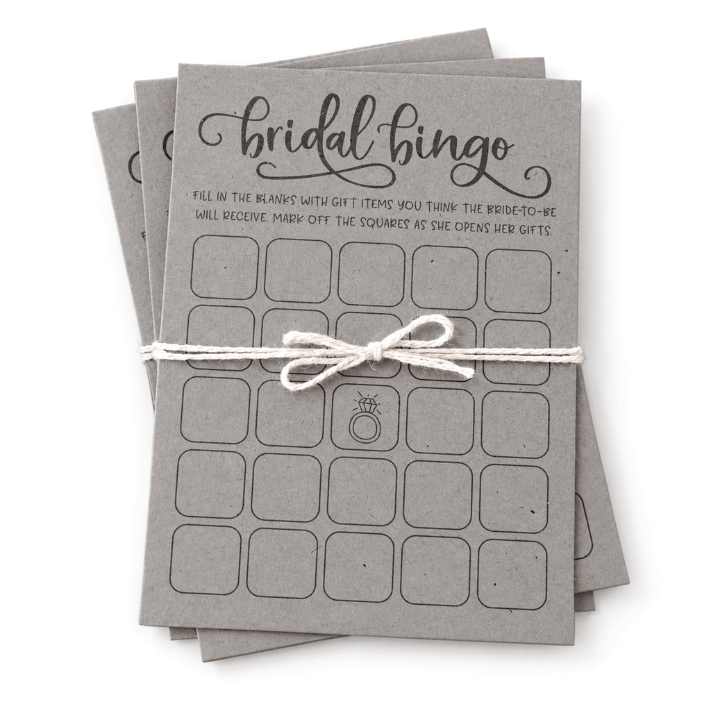 Bridal Bingo Bridal Shower Game