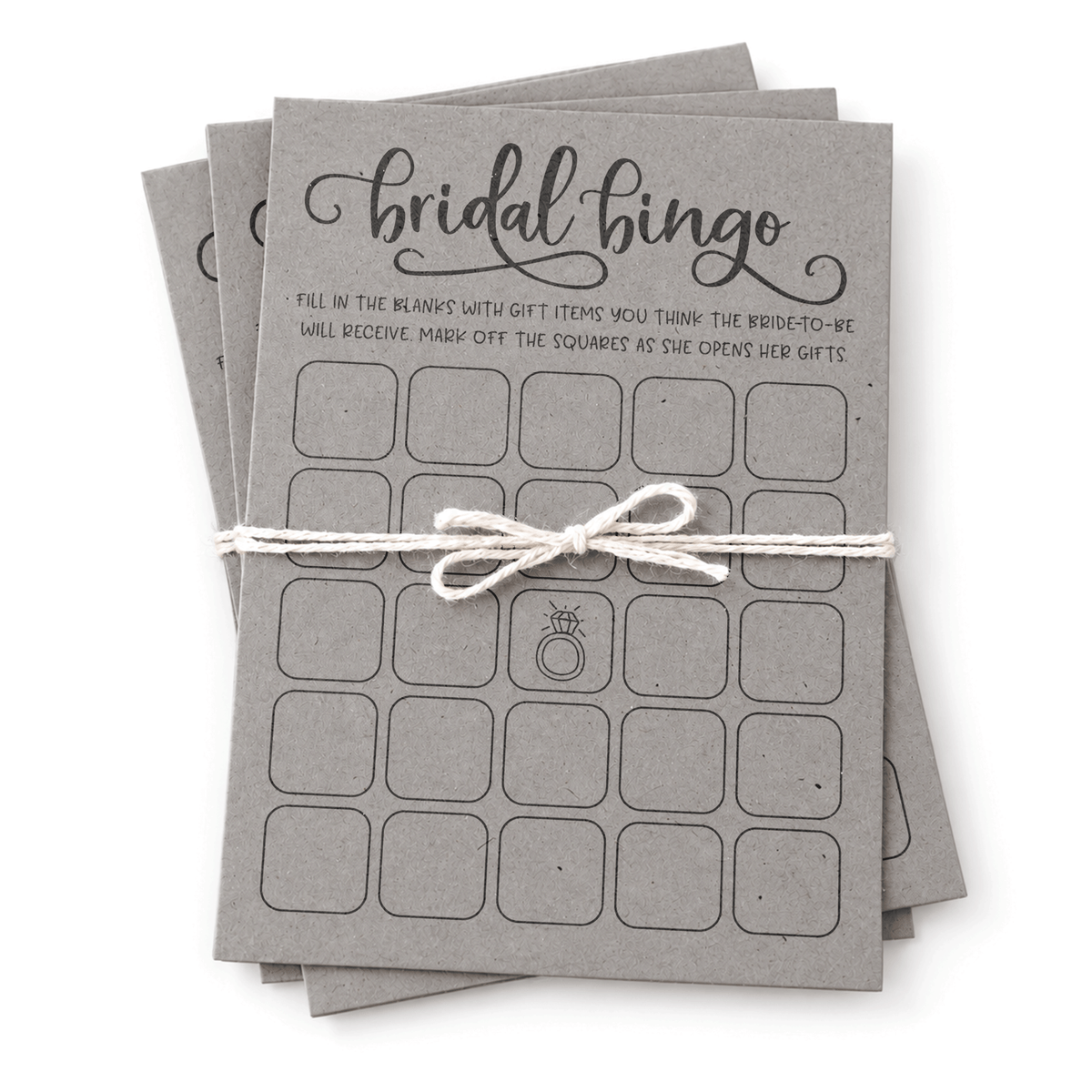 Bridal Bingo Bridal Shower Game