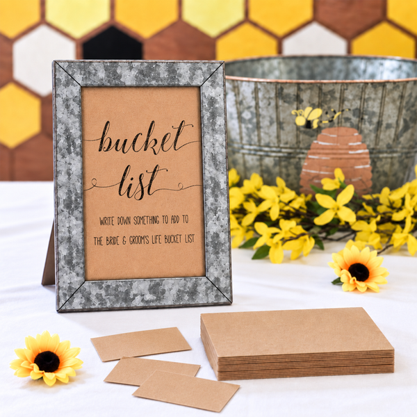 Bucket List Bridal Shower Activity