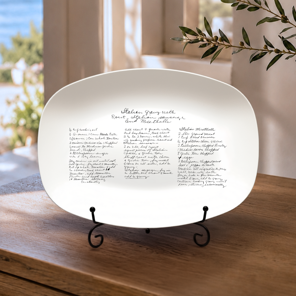 Handwriting Platter