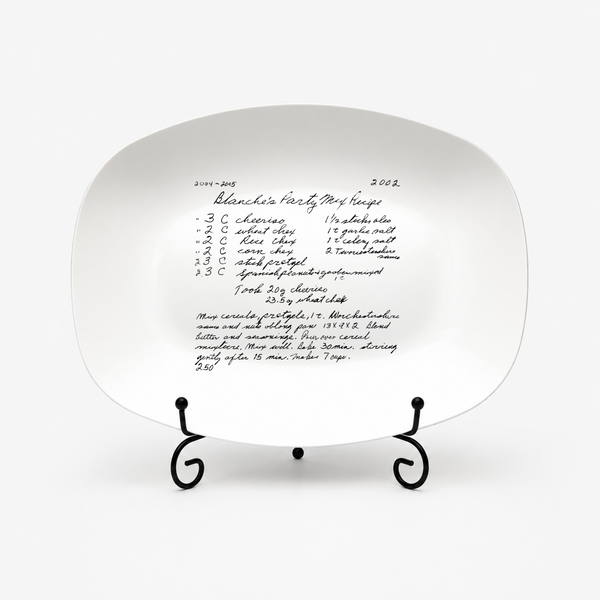 Handwriting Platter
