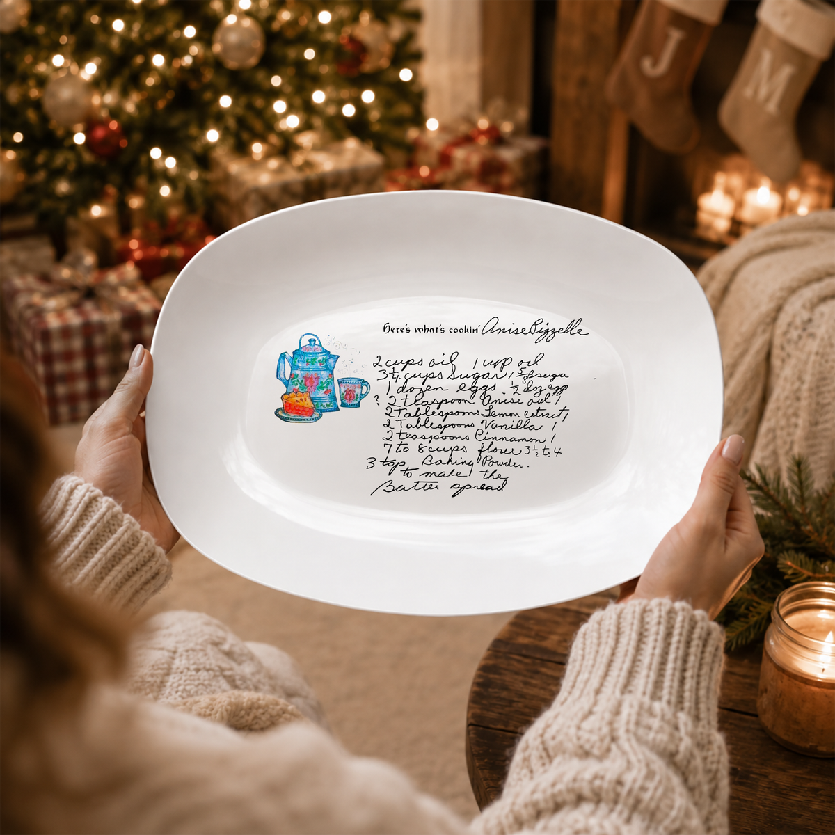 Handwriting Platter