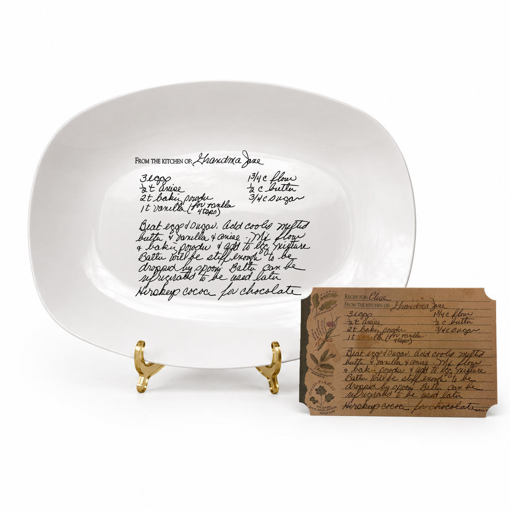 Handwriting Platter